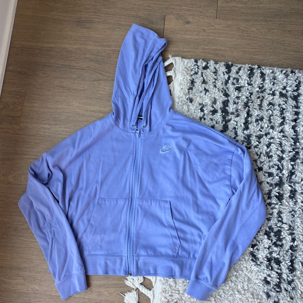 Purple Nike Full Zip Jacket